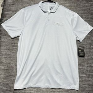 Nike Polo Shirt Men’s XL Dri Fit Gray Barona Resort Short Sleeve